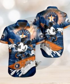 Mickey Surfing Houston Astros Astros MLB Gifts For Fans, Hawaiian Shirts Houston, Houston Astros Astros Hawaiian Shirt