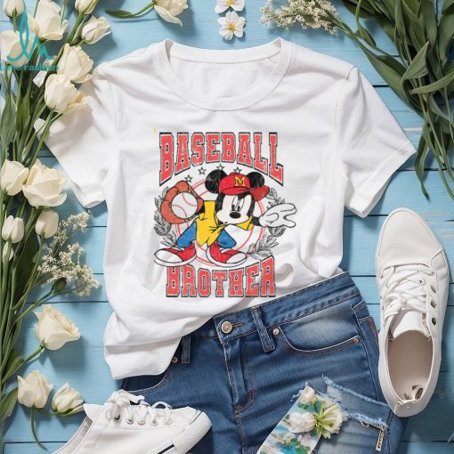 Mickey baseball brother Tshirt