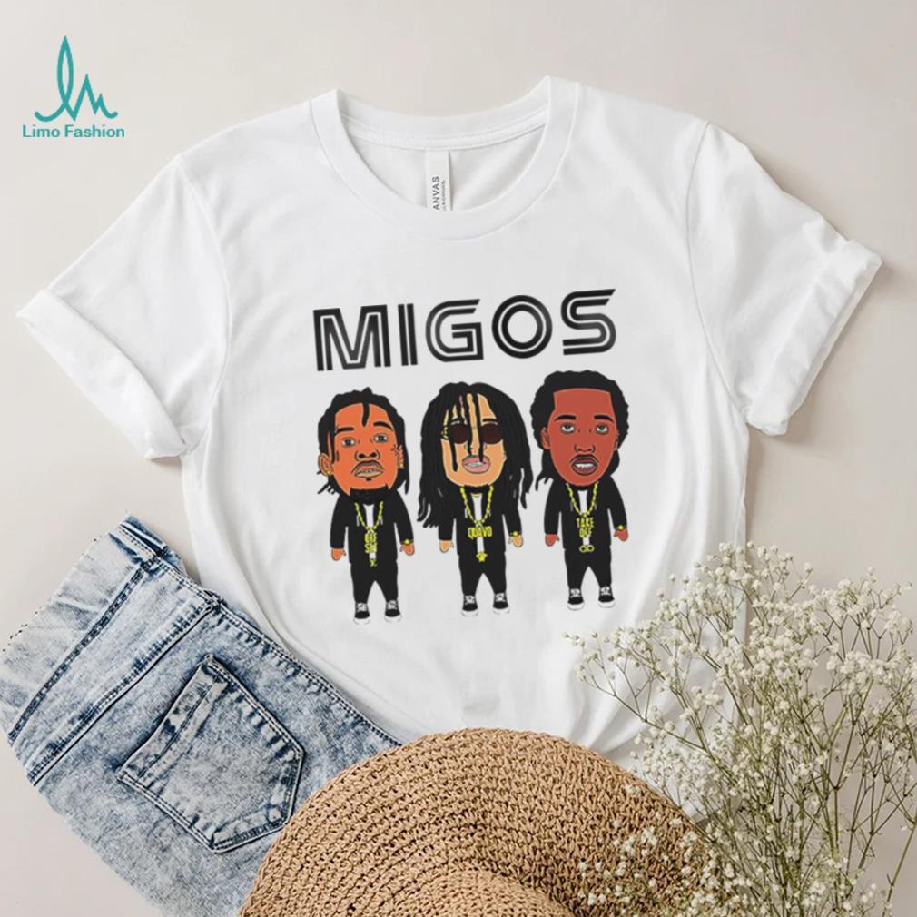 Migos hip hop offset quavo takeoff shirt Migos hip hop offset quavo takeoff shirt