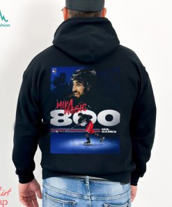 Mika Magic New York Rangers 800 NHL Games Shirt