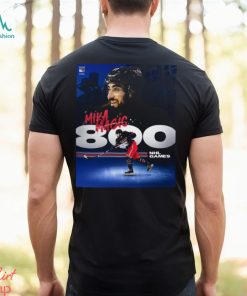 Mika Magic New York Rangers 800 NHL Games Shirt