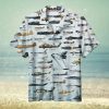 Corsair Airplane America Unisex Hawaiian Shirt