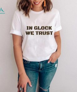 Military Glock Graphic Tee In Glock We Trust Yellow T Shirt