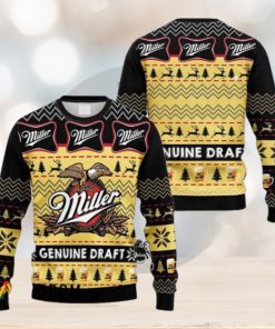 Miller Genuine Draft Christmas Ugly Sweater