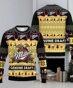 Miller Genuine Draft Christmas Ugly Sweater