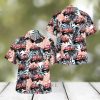 Custom Number And Name Boston University Terriers Hawaiian Shirt Camouflage Vintage NCAA Gift For Fans hawaiian shirt