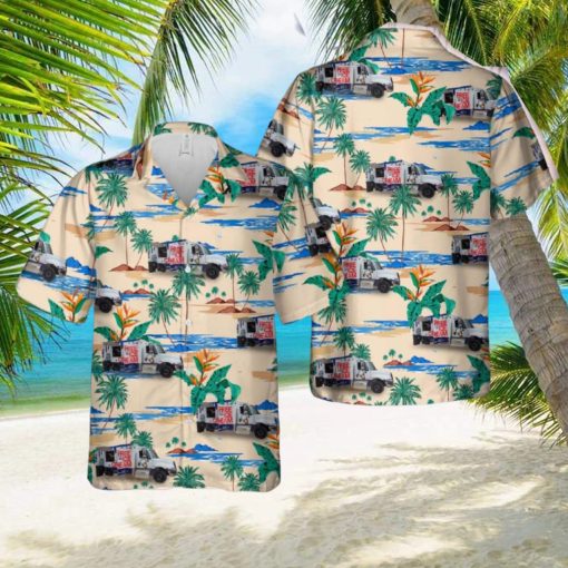 Milwaukee, Wisconsin, Milwaukee Police Ice Cream Truck Hawaiian Shirt