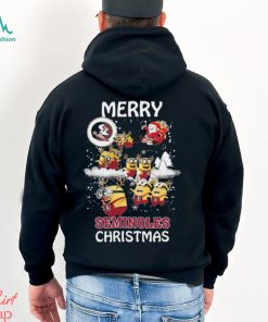 Minions Florida State Seminoles Merry Christmas T Shirt