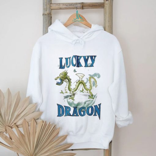 Minji And Hyein Wearing Lucky Blue Dragon T shirt