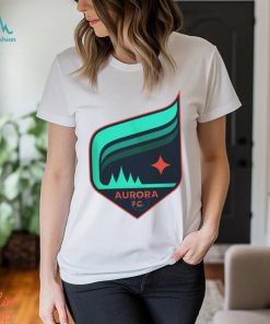 Minnesota Aurora soccer club logo graphic design shirt