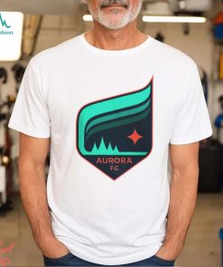 Minnesota Aurora soccer club logo graphic design shirt