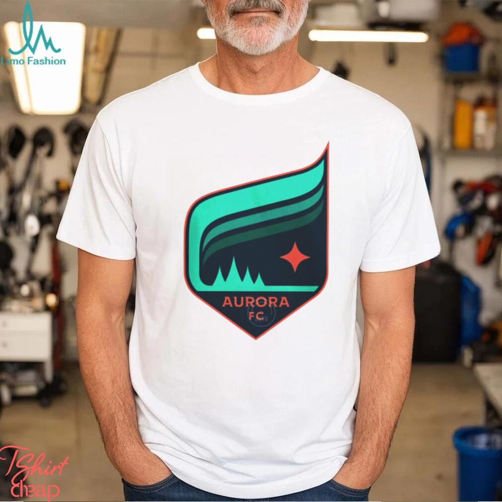 Minnesota Aurora soccer club logo graphic design shirt - Classic T-shirts