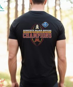 Minnesota Golden Gophers 2023 Quick Lane Bowl Champions Logo Shirt
