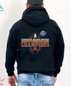 Minnesota Golden Gophers 2023 Quick Lane Bowl Champions Logo Shirt