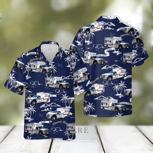 Minnesota Lake County Ambulance Service Hawaiian Shirt Men And Women Gift Floral Beach