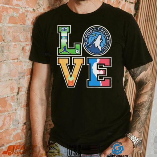 Minnesota Timberwolves Lovers Basketball Shirt