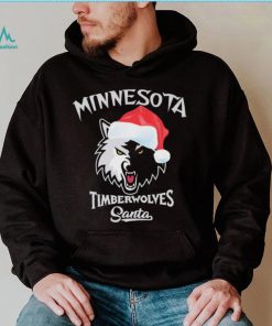 Minnesota Timberwolves Santa Hat Christmas Shirt