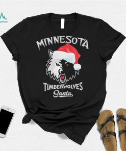 Minnesota Timberwolves Santa Hat Christmas Shirt