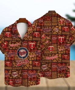 Minnesota Twins Major League Baseball 3D Print Hawaiian Shirt