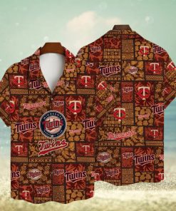 Minnesota Twins Major League Baseball 3D Print Hawaiian Shirt