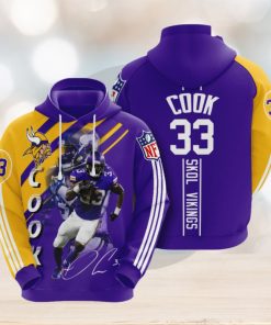 Minnesota Vikings 3D Printed Hoodie Ver 40