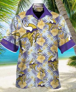 Minnesota Vikings Hawaiian Aloha Shirt Best Gift For Fans Hawaiian Shirt