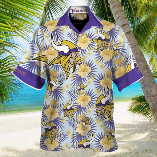 Minnesota Vikings Hawaiian Aloha Shirt Best Gift For Fans Hawaiian Shirt