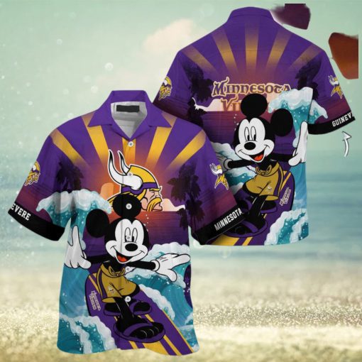 Minnesota Vikings NFL Summer Customized Hawaii Shirt For Sports Fans