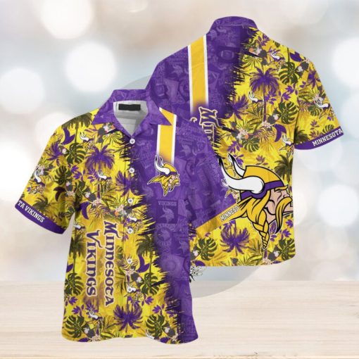 Minnesota Vikings NFL Summer Hawaii Shirt And Shorts For Your Loved Ones