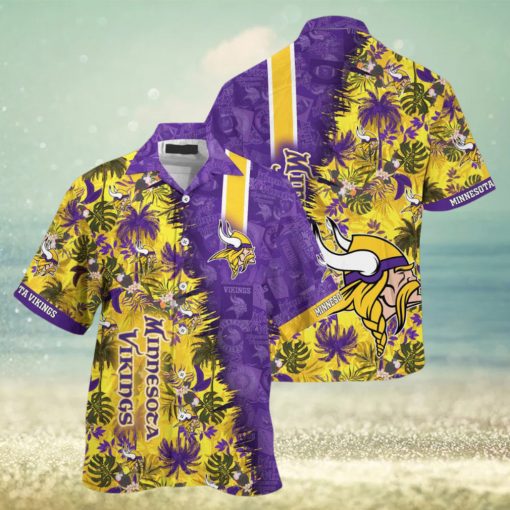 Minnesota Vikings NFL Summer Hawaii Shirt And Shorts For Your Loved Ones