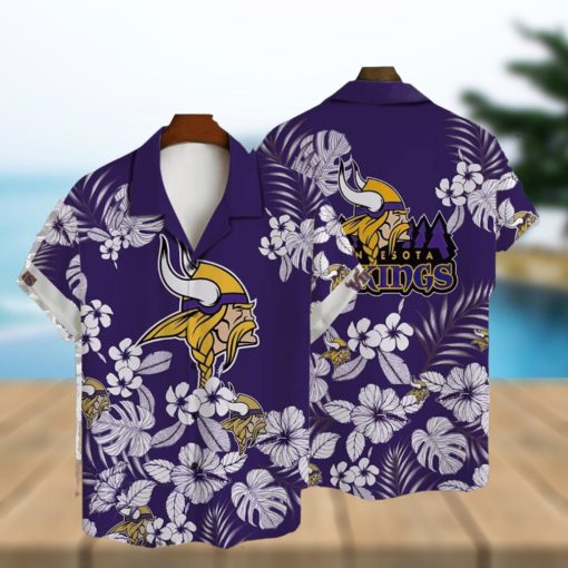 Minnesota Vikings National Football League 3D AOP Hawaiian Shirt