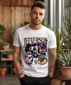 Minnesota Vikings football Justin Jefferson player the Griddy retro shirt
