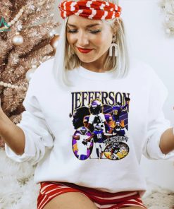 Minnesota Vikings football Justin Jefferson player the Griddy retro shirt