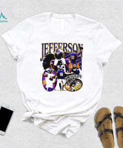 Minnesota Vikings football Justin Jefferson player the Griddy retro shirt