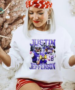 Minnesota Vikings football Justin Jefferson player the Griddy signature retro shirt, hoodie, sweater, long sleeve and tank top Minnesota Vikings football Justin Jefferson player the Griddy signature retro shirt