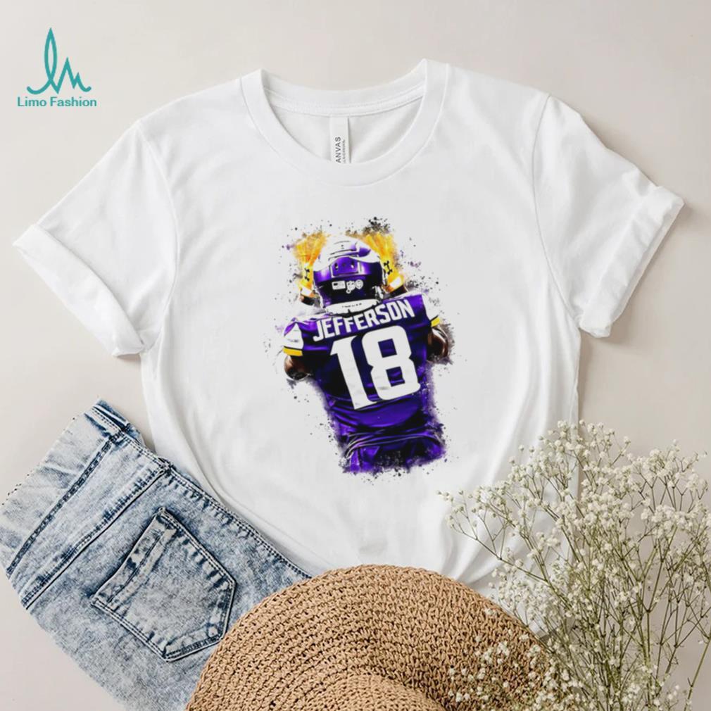Minnesota Vikings football Justin Jefferson the Griddy behind the back funny shirt Minnesota Vikings football Justin Jefferson the Griddy behind the back funny shirt