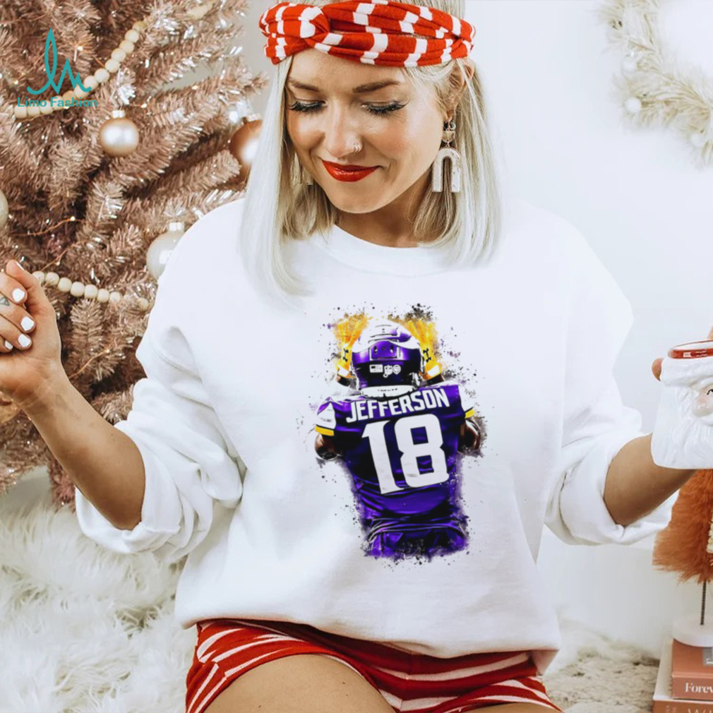Minnesota Vikings football Justin Jefferson the Griddy behind the back funny shirt Minnesota Vikings football Justin Jefferson the Griddy behind the back funny shirt