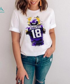 Minnesota Vikings football Justin Jefferson the Griddy behind the back funny shirt, hoodie, sweater, long sleeve and tank top Minnesota Vikings football Justin Jefferson the Griddy behind the back funny shirt