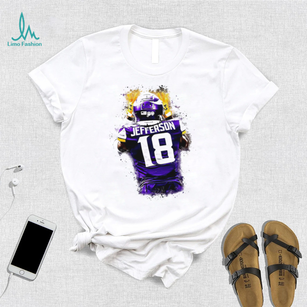 Minnesota Vikings football Justin Jefferson the Griddy behind the back funny shirt Minnesota Vikings football Justin Jefferson the Griddy behind the back funny shirt