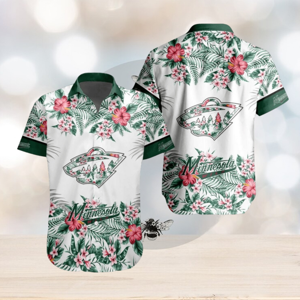 Minnesota Wild NHL Team Beach Vibe Hawaiian Shirt Minnesota Wild NHL Team Beach Vibe Hawaiian Shirt