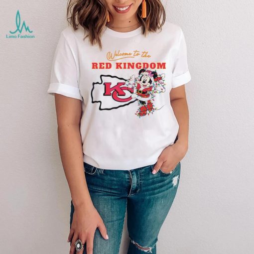 Minnie Mouse welcome to the Chiefs Kingdom shirt