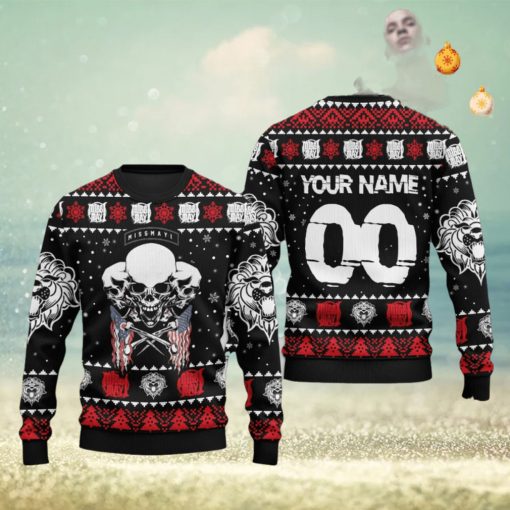 Miss May I Custom Name Ugly Christmas Sweater