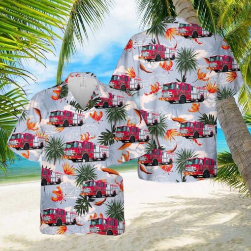 Mississauga Fire and Emergency Services Hawaiian Shirt Men And Women Gift Floral Beach