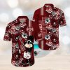 NFL Los Angeles Chargers Flowers Gold Hawaiian Shirt