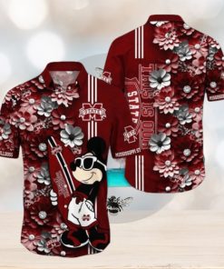 Mississippi State Bulldogs Hawaiian Shirt Mickey Love Surfing Trending Summer Gift