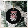 Mississippi State Bulldogs In My Veins Jesus In My Hearts Signatures Ornament Christmas