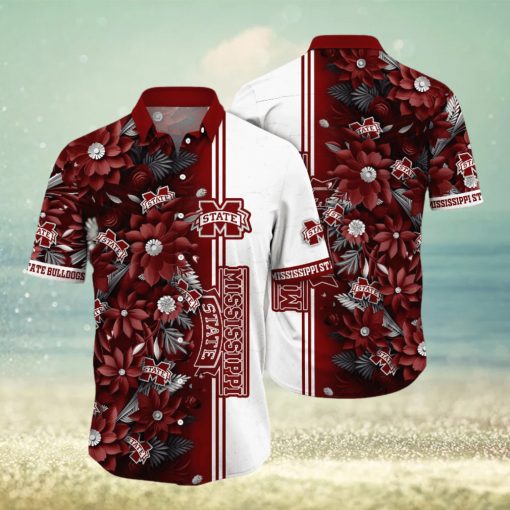 Mississippi State Bulldogs NCAA Hawaiian Shirt Custom Lemonade Stands Aloha Shirt