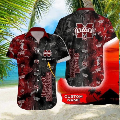 Mississippi State Bulldogs NCAA Unique Custom Name Men And Women Sports Teams Hawaiian Shirt Gift