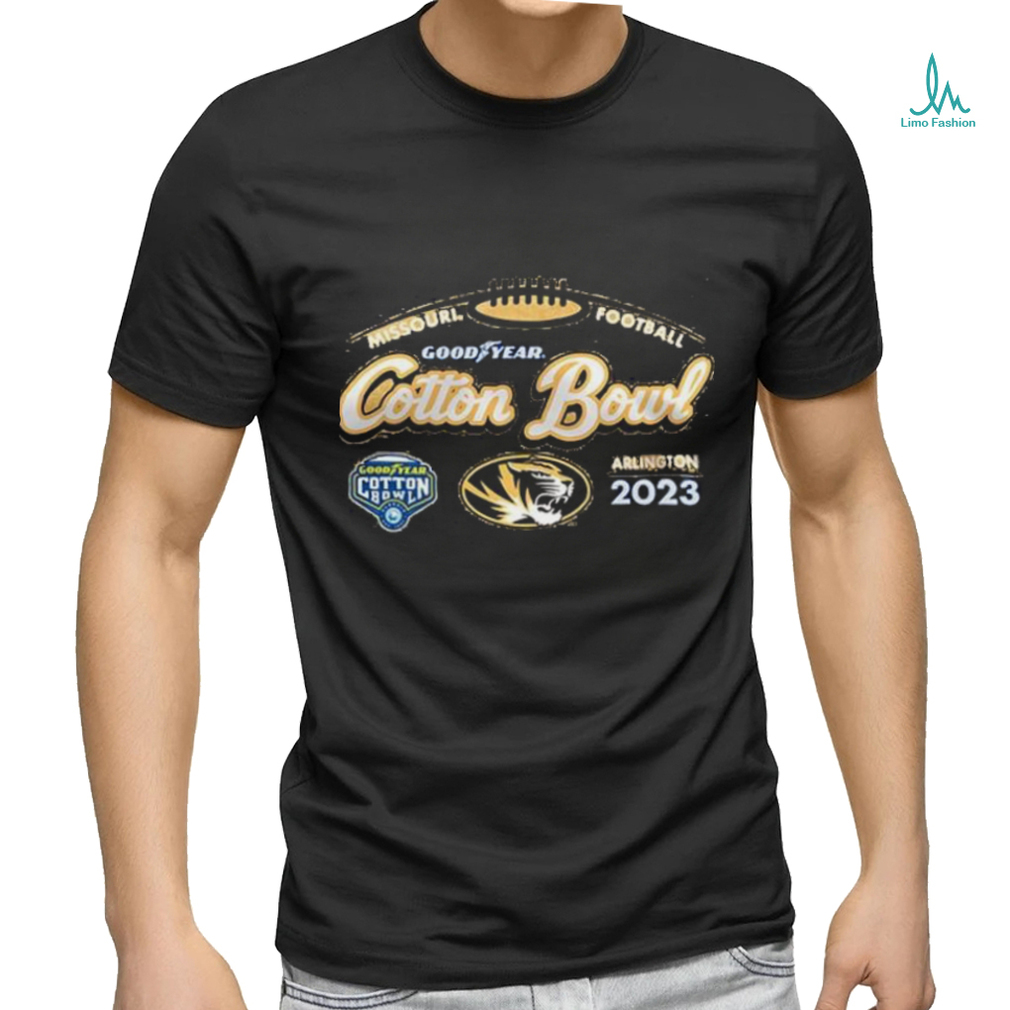 Missouri Football Goodyear Cotton Bowl 2023 Arlington Shirt Missouri Football Goodyear Cotton Bowl 2023 Arlington Shirt