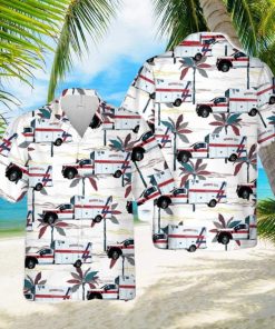 Missouri Monroe City Ambulance Hawaiian Shirt Men And Women Gift Floral Beach